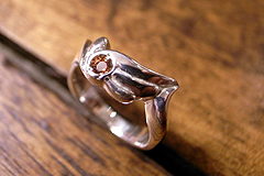 北海道滝川市　「贈るギフト」ブランド　Fortunate Gift Jewelry　シルバー製(銀製）のベビーリング　銀のリング