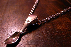 北海道滝川市　「贈るギフト」ブランド　Fortunate Gift Jewelry　シルバー製(銀製）のベビースプーン　銀のスプーン　